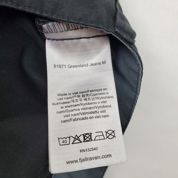 Fjallraven G-1000 Mens Cargo Pants Trouser EU 52 US 36 Inseam 33 Straight leg - Picture 10 of 14